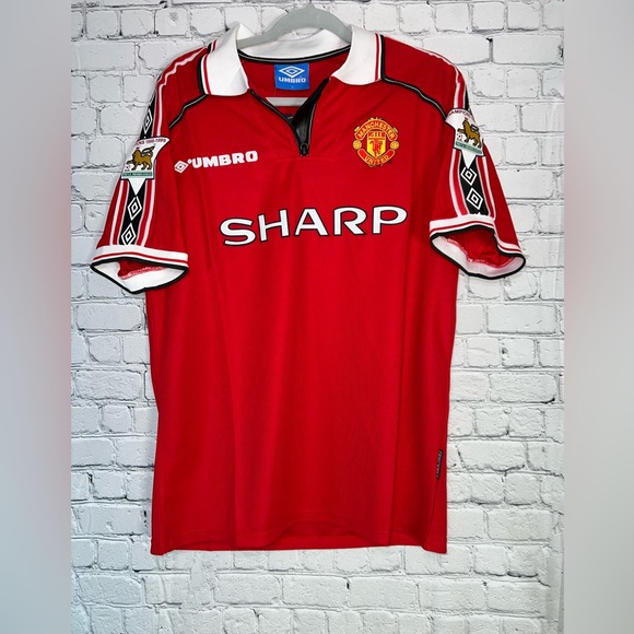 Umbro Other - BECKHAM‎ MANCHESTER UNITED 1998 HOME JERSEY - NWT ⚽️🔥💯